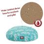 Teal Sea Horse Large Round Indoor Outdoor Pet Dog Bed With Removable Washable Cover By Majestic Pet Products