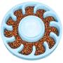 WHIPPY Slow Feeder Dog Bowl, Upgrade Non Slip Puzzle Bowl Slow Feeding Interactive Bloat Stop Dog Bowls for Healthy Eating