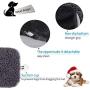 Snuffle Mat for Dogs 17 x 21 Dog Snuffle Mat with Powerful Anti-Slip Suckers Interactive Dog Food Training Mat for Natural Foraging Skills and Stress Relief - Durable and Machine Washable