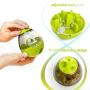 CHENLU Pet Supplies Interactive Dog Cat Food Ball Bowl Toy Fun Pet Shake Leaking Food Container Puppy Cat Slow Feeding Pet Tumbler Toy
