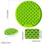 TWBB Pet Licking Mat for Dogs & Cats (New Version, The IQ Treat Mat) Calming Mat for Anxiety Relief, Boredom Buster, Slow Feeder and Promote Health & Homemade Pet Treats