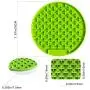 TWBB Pet Licking Mat for Dogs & Cats (New Version, The IQ Treat Mat) Calming Mat for Anxiety Relief, Boredom Buster, Slow Feeder and Promote Health & Homemade Pet Treats TWBB Pet Licking Mat for Dogs & Cats (New Version, The IQ Treat Mat) Calming Mat for Anxiety Relief, Boredom Buster, Slow Feeder and Promote Health & Homemade Pet Treats