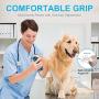 STURME Dog Nail Grinder Clippers Professional 3-Speed Electric Rechargeable Dog Nail Trimmer Low Noise Painless Paws Smoothing Pet Nail Grinder for Large Medium Small Dogs & Cats