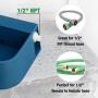 Namsan Automatic Dog Water Bowl Dog Waterer with Float Valve Automatic Water Bowl for Dogs, Cats, Chickens, Ducks