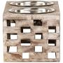 Huntley Pet Elevated Dog and Cat Double Bowl Feeder Stainless Steel Bowls