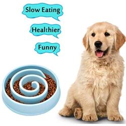 TANDD Slow Feeder Bowl, Anti-Choke Pet Bowls, Pets Water Bowl, Healthy Food Fun for Dog/Puppy