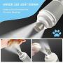 Ayzaw Dog Nail Grinder with LED Light, Stepless Speed Quiet Dog Nail Trimmer for Small Medium Large Dogs & Cats