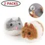 Cat Toys Mice, Ji Speed Interactive Toys Cat Teaser Faux Fur Mouse Catching Toys For Kittens, 2 Packs(grey&brown Mouse)/ 10 Packs(Mouse in Cage Ball at Random Color) Cat Toys Mice, Ji Speed Interactive Toys Cat Teaser Faux Fur Mouse Catching Toys For Kittens, 2 Packs(grey&brown Mouse)/ 10 Packs(Mouse in Cage Ball at Random Color)