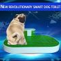 TOPRADE Pee Pad Intelligent Training Tray Indoor Dog Toilet for Peeing Puppies, Odor-Free, No More Costly Paper Urine Pads