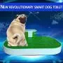 TOPRADE Pee Pad Intelligent Training Tray Indoor Dog Toilet for Peeing Puppies, Odor-Free, No More Costly Paper Urine Pads