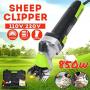 AA- cattle dog grooming DDOTJ Electric Sheep Clipper, Goat Shearing Machine 850W 220V 6 Speed Regulating Shears Cutter Wool Scissor with Box (13 Curved Teeth Blade)