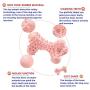 Dog chew Toys Aggressive Sturdy and Durable Dog Toys, Made of Non-Toxic Natural Rubber, Puppies Teething, Suitable for Small Medium and Large Dogs to chew