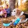 AGECASH A Collapsible Dog Bowl,Portable Dog Bowl, Travel Pet Bowl, Expandable for Cat Dog Water Bowls Food Feeding, 2 Pack Silicone Dog Bowl AGECASH A Collapsible Dog Bowl,Portable Dog Bowl, Travel Pet Bowl, Expandable for Cat Dog Water Bowls Food Feeding, 2 Pack Silicone Dog Bowl