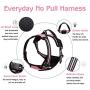 Dog Harness No Pull, Adjustable Reflective Breathable Vest with Handle for Large Dogs Walking by Best Pet Supplies, Easy Control Tactical Dog Harness