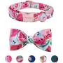 USP Pet Soft&Comfy Bowtie Dog Collar and Cat Collar Pet Gift for Dogs and Cats Adjustable Pure Cotton Collars 6 Sizes and 5 Patterns USP Pet Soft&Comfy Bowtie Dog Collar and Cat Collar Pet Gift for Dogs and Cats Adjustable Pure Cotton Collars 6 Sizes and 5 Patterns