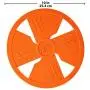 Nerf Dog Rubber Flyer Dog Toy, Frisbee, Lightweight, Durable and Water Resistant, Great for Beach and Pool, 10 inch diameter, for Medium/Large Breeds, Two Pack, Green and Orange Nerf Dog Rubber Flyer Dog Toy, Frisbee, Lightweight, Durable and Water Resistant, Great for Beach and Pool, 10 inch diameter, for Medium/Large Breeds, Two Pack, Green and Orange