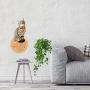 Bitcircuit Wall Mounted Cat Shelf, Wooden Cat Perch Platform Steps, Floating Perch Step Bed Pet Play Furniture