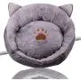 MJEMS Dog Cosy Bed Pets Cat Ear Shape Cartoon Bed, Washable,Winter Warm House,Universal Pet House for Dog,Cat(Grey) MJEMS Dog Cosy Bed Pets Cat Ear Shape Cartoon Bed, Washable,Winter Warm House,Universal Pet House for Dog,Cat(Grey)