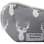 Hollypet Printed Flannel Rectangle Plush Dog Cat Bed Self-Warming Pet Bed, Gray Antlers Hollypet Printed Flannel Rectangle Plush Dog Cat Bed Self-Warming Pet Bed, Gray Antlers