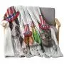 Fourth of July Blankets and Throws 50'' x 60'', Cute Pet Animal Dog Cat Bird and Hamster with American Hat Celebration Image Custom Blanket - Multicolor Fourth of July Blankets and Throws 50'' x 60'', Cute Pet Animal Dog Cat Bird and Hamster with American Hat Celebration Image Custom Blanket - Multicolor