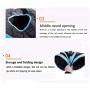 Pet Toys Cat Tunnels for Indoor Tube Cat 5 Way Peek Hole Toy Ball Cat Extensible Collapsible Cat Play Tent Interactive Toy Maze House Suitable for Animals Such as Puppy Rabbit Kitten (Blue & Black）