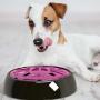 AïKiou Dog Bowl - Slow Feed and Fun Interactive Activity Feeder for Junior Dogs