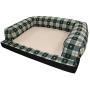 Hidden Valley Products 30 x 40 Paw Baxter Couch, Green & Black Plaid, Large