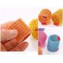 MJEMS Colorful Spring Cat Toy-5 Pieces Pets Novelty Gift Plastic Coil Spiral Springs Durable Interactive Toys for Cat Kitten