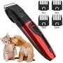 Haresle Dog Clippers Low Noise Pet Clippers Rechargeable Dog Trimmer Cordless Pet Grooming Tool Professional Dog Hair Trimmer with Comb Guides Scissors Nail Kits for Dogs Cats & Others Haresle Dog Clippers Low Noise Pet Clippers Rechargeable Dog Trimmer Cordless Pet Grooming Tool Professional Dog Hair Trimmer with Comb Guides Scissors Nail Kits for Dogs Cats & Others