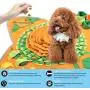 Yincimar Pet Snuffle Mat Dog Feeding Mat Small Large Dog Foraging Skills Training Mat Machine Washable Pet Activity Play Mat (Orange) Yincimar Pet Snuffle Mat Dog Feeding Mat Small Large Dog Foraging Skills Training Mat Machine Washable Pet Activity Play Mat (Orange)