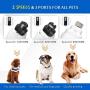 Dog Nail Grinder 2020 Upgraded, Pawcute Dog Nail Clippers with LED Light, 3-Speed Pet Nail Trimmer Electric Nail File for Large Small Medium Dogs & Cats