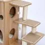 Xinyu Cat Tree Modern Cat Tower Featuring with Fully Sisal Covering Scratching Posts, Deluxe Condos and Large Space Capsule Nest Xinyu Cat Tree Modern Cat Tower Featuring with Fully Sisal Covering Scratching Posts, Deluxe Condos and Large Space Capsule Nest