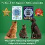 Emerald Pet - Dog Toys for Small Dogs, Stuffed Dog Toy, Interactive Crinkle Paper, Durable Chew Toy, Tough Liner, Double Stitched for Added Strength