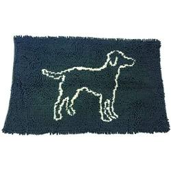 Clean Paws - Chenille Microfiber Dog Door Mat - 35X24 Inches/Attractive, Durable, Super Absorbent, Washable. by Ethical Pets