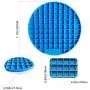 Lick Mat for Dogs - Slow Eating Dog Bowl to Slow Down Eating Puzzle Feeder for Dog and Cat with Suction Cup Slow Treat Dispensing Mat Perfect for Pet Food Treats Yogurt or Peanut Butter (Blue/Orange) Lick Mat for Dogs - Slow Eating Dog Bowl to Slow Down Eating Puzzle Feeder for Dog and Cat with Suction Cup Slow Treat Dispensing Mat Perfect for Pet Food Treats Yogurt or Peanut Butter (Blue/Orange)