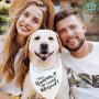 JT Pet My Humans are Getting Married & She Said Yes Dog Wedding Bandana Dog of Honor Dog Wedding Attire Puppy, Dog Handkerchiefs - Wedding Dog Bandana - Dog Engagement Announcement - Save The Date