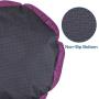 Self Warming Cat Bed Mat - Soft Furry Donut Calming Bed for Cats & Small Dogs Washable, Self Heating Round Comfy Memory Foam Bed Pad, Anti-Slip Puppy Kitten Bed