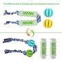 Brandless Dog Toothbrush Stick Dog Chew Toy for Aggressive Chewers Dog Teeth Cleaning Sticks for Puppies Puppy Chew Toys