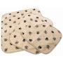 EZwhelp 24'' x 36'' (Value 2-Pack) Machine Washable, Reusable Pee Pad/Quilted, Fast Absorbing Dog Whelping Pad/Waterproof Puppy Training Pad/Housebreaking Absorption Pads