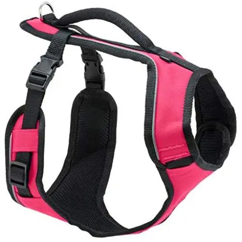 PetSafe EasySport Dog Harness, Adjustable Padded Dog Harness with Control Handle and Reflective Piping PetSafe EasySport Dog Harness, Adjustable Padded Dog Harness with Control Handle and Reflective Piping