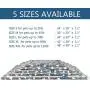 KROSER 24''/30''/36''/42''/48'' Dog Bed Reversible Mat (Warm & Cool) Stylish Pet Mat Pad High Density Foam Machine Washable Pet Bed for Dogs 25lbs-110lbs KROSER 24''/30''/36''/42''/48'' Dog Bed Reversible Mat (Warm & Cool) Stylish Pet Mat Pad High Density Foam Machine Washable Pet Bed for Dogs 25lbs-110lbs