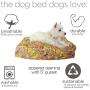 Molly Mutt Dog Bed Cover - Med Dog Bed Cover - Dog Calming Bed - Puppy Bed - Medium Pet Bed - Large Dog Bed Cover - Washable Dogs Bed Cover - Pet Bed with Removable Cover Dog Bed Covers