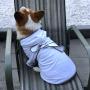 DONGKER Dog Bathrobe, Dog Drying Towel Robe with Waist Belt, Easy Wear Robe for Puppy Small Medium Large Cats