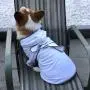 DONGKER Dog Bathrobe, Dog Drying Towel Robe with Waist Belt, Easy Wear Robe for Puppy Small Medium Large Cats