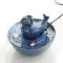 THMY Ceramic Cat Water Fountain Automatic Circulation Pet Water Dispenser Healthy and Hygienic Pet Drinking Fountain with Quiet Water Pump Electric Water Bowl for Cats and Dogs 0.9 Liters THMY Ceramic Cat Water Fountain Automatic Circulation Pet Water Dispenser Healthy and Hygienic Pet Drinking Fountain with Quiet Water Pump Electric Water Bowl for Cats and Dogs 0.9 Liters