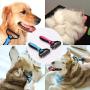 HSpet-HOME Pet Grooming Tool Dematting Comb Grooming Rake for Dogs& Cats 2 Sided Undercoat Rake for Easy Mats &Tangles Removing