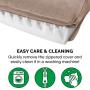 Furhaven Pet Dog Bed - Cooling Gel Memory Foam Faux Fleece and Chenille Soft Woven Traditional Sofa-Style Living Room Couch Pet Bed with Removable Cover for Dogs and Cats