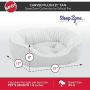 Ethical Pets Sleep Zone Carved Plush Pet Bed - Pet Bed for Cats and Small Dogs  -  Attractive, Durable, Comfortable, Washable. by SPOT