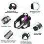 Adjustable Dog Harness, No Pull Dog Harness Outdoor Vest with Easy Control Handle, Hook and Front Reflective Straps - No More Pulling, Tugging or Choking for Small Medium Large Dogs Adjustable Dog Harness, No Pull Dog Harness Outdoor Vest with Easy Control Handle, Hook and Front Reflective Straps - No More Pulling, Tugging or Choking for Small Medium Large Dogs