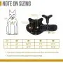 OneTigris Large Tactical Dog Harness, No Pull Adjustable Dog Harness with 3 Handles/Backpack Pouch,Service Dog Vest for Training Walking Hiking(Black,L)